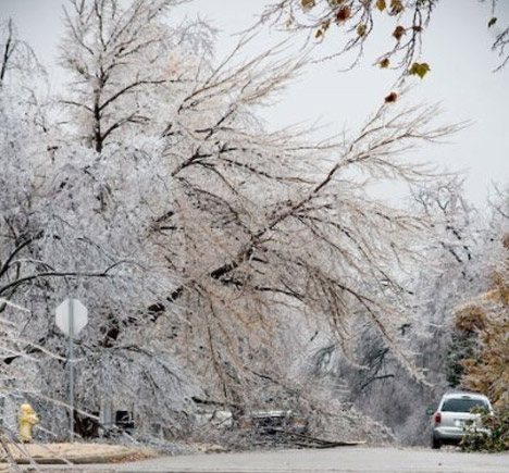 Oklahoma Ice Storm 2010